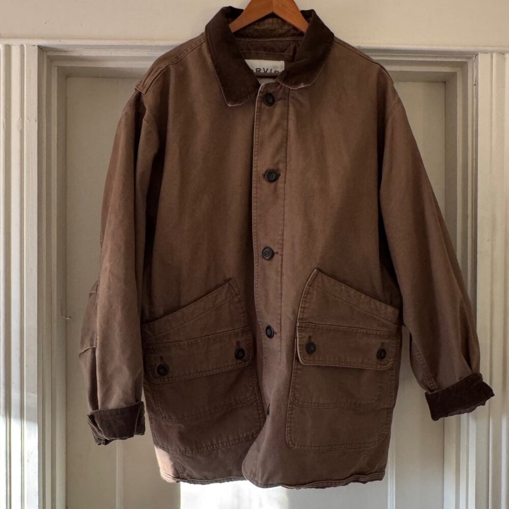 Orvis Chore Coat Barn Jacket Mens Size Large EUC